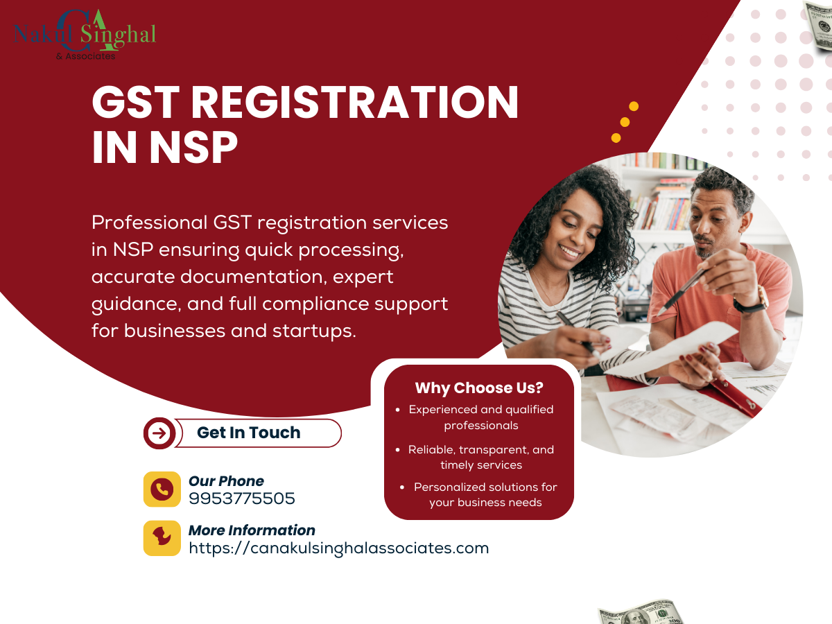 GST Registration in NSP